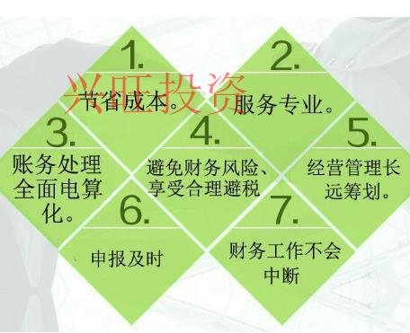 光明小規模代理記賬材料